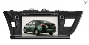 شاشة لمس بنظام WINCE  6 رام 2 وذاكرة تخزين 16 جيجا بايت (9 انش) تويوتا كورولا موديل 2015