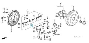 سلندر فرامل خلفي