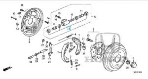 سلندر فرامل خلفي