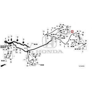 خرطوم زيت فرامل خلفي يمين