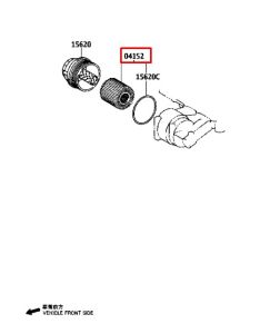 فلتر زيت الماكينة