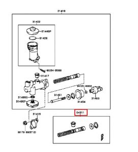 إصلاح علبة كلتش علوية