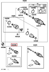 جلدة عكس امامي يسار داخلي و خارجي