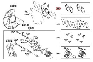 فحمات فرامل أمامية