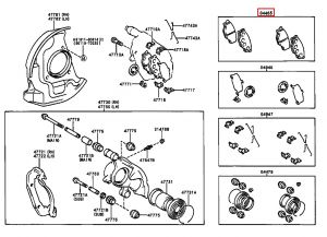فحمات فرامل أمامية