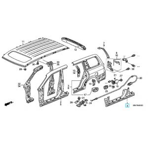 صاجة مسطرة جانبية يسار