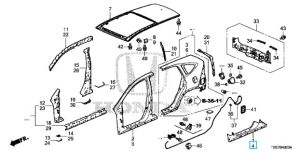 صاجة مسطرة جانبية يسار