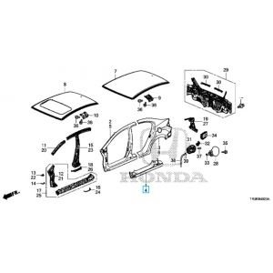 صاجة مسطرة جانبية يسار
