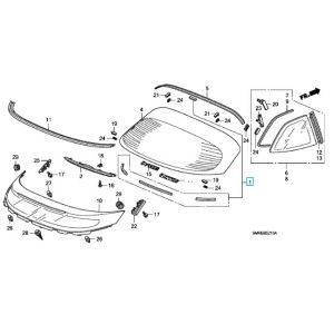 طقم ربلات زجاج أمامي