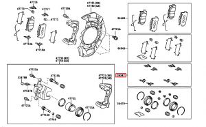 مشقبيات فحمات فرامل أمامية