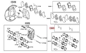 مشقبيات فحمات فرامل أمامية