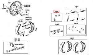 جلود سلندر الفرامل الخلفية