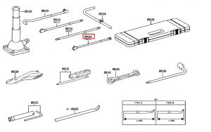 وصلة مقبض رافعة السيارة