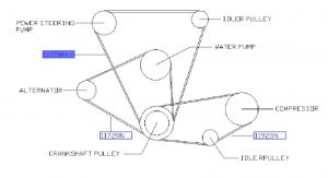 سير علبة الدركسون