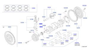 سبيكة عامود الكرنك المتحركة