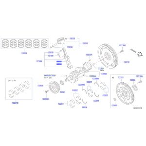 سبيكة عامود الكرنك المتحركة