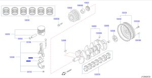 سبيكة عامود الكرنك المتحركة