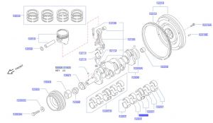 سبائك عامود الكرنك الثابته