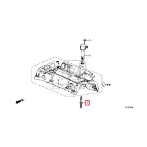 بوجي (شمعة إشعال) (SX22HQR11S) (DENSO)