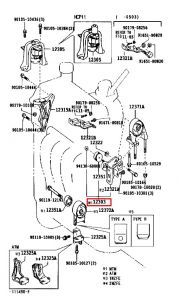 قاعدة كرسي الماكينة الخلفي
