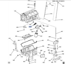وجه قاعدة فلتر الزيت
