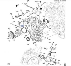 وجه مضخة الماء