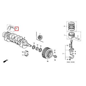 طقم هلالات عامود الكرنك (TAIHO)
