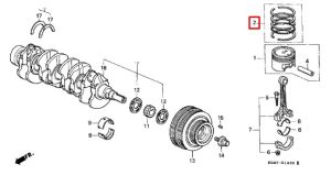 طقم شنبر بستم (مقاس 0.25) (RIKEN)