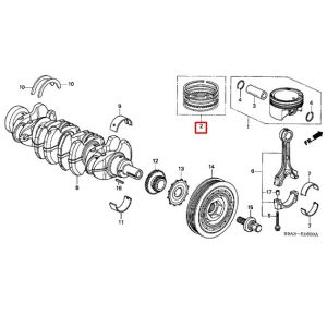 طقم شنبر بستم (مقاس 0.25) (RIKEN)