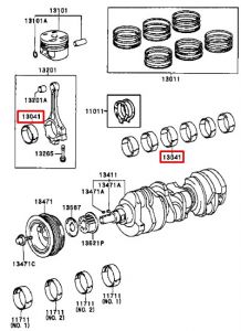 سبيكة عامود الكرنك المتحركة