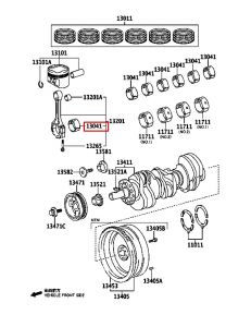 سبيكة عامود الكرنك المتحركة