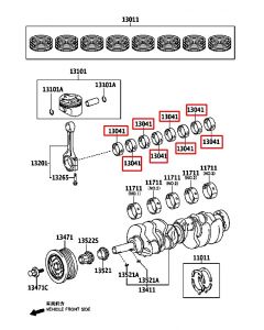 سبيكة عامود الكرنك المتحركة
