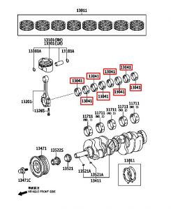سبيكة عامود الكرنك المتحركة