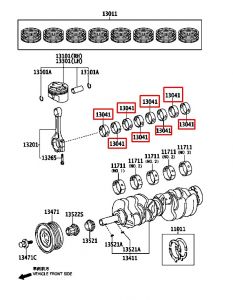 سبيكة عامود الكرنك المتحركة