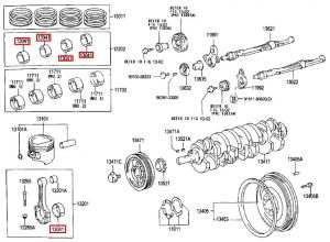 سبيكة عامود الكرنك المتحركة