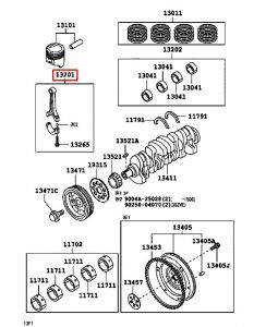 ذراع بستم الماكينة