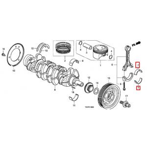 سبيكة عامود الكرنك المتحركة (B) (اسود) (DAIDO)