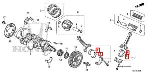 سبيكة عامود الكرنك المتحركة (D) (اصفر) (DAIDO)