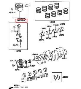 بستم المحرك يسار