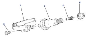 حساس ضغط هواء الإطار