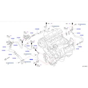 ماصورة ماء مبرد الزيت