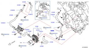 ماصورة ماء مبرد الزيت