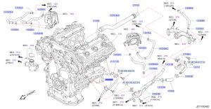 ماصورة ماء مبرد الزيت