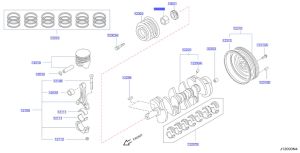 فاصل ترس مضخة الزيت