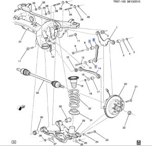 مسمار توازن خلفي
