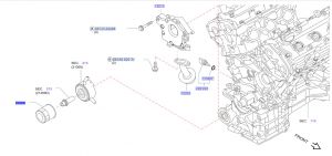 فلتر زيت الماكينة