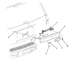 سويتش فتح نافذة الباب الخلفي