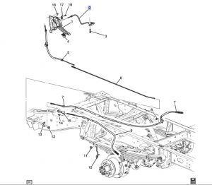 ذراع تحرير الفرامل