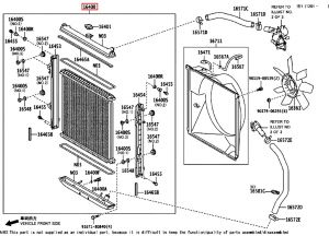 رديتر  تبريد ماء المحرك