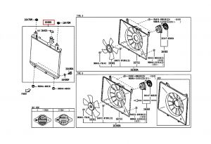 رديتر  تبريد ماء المحرك